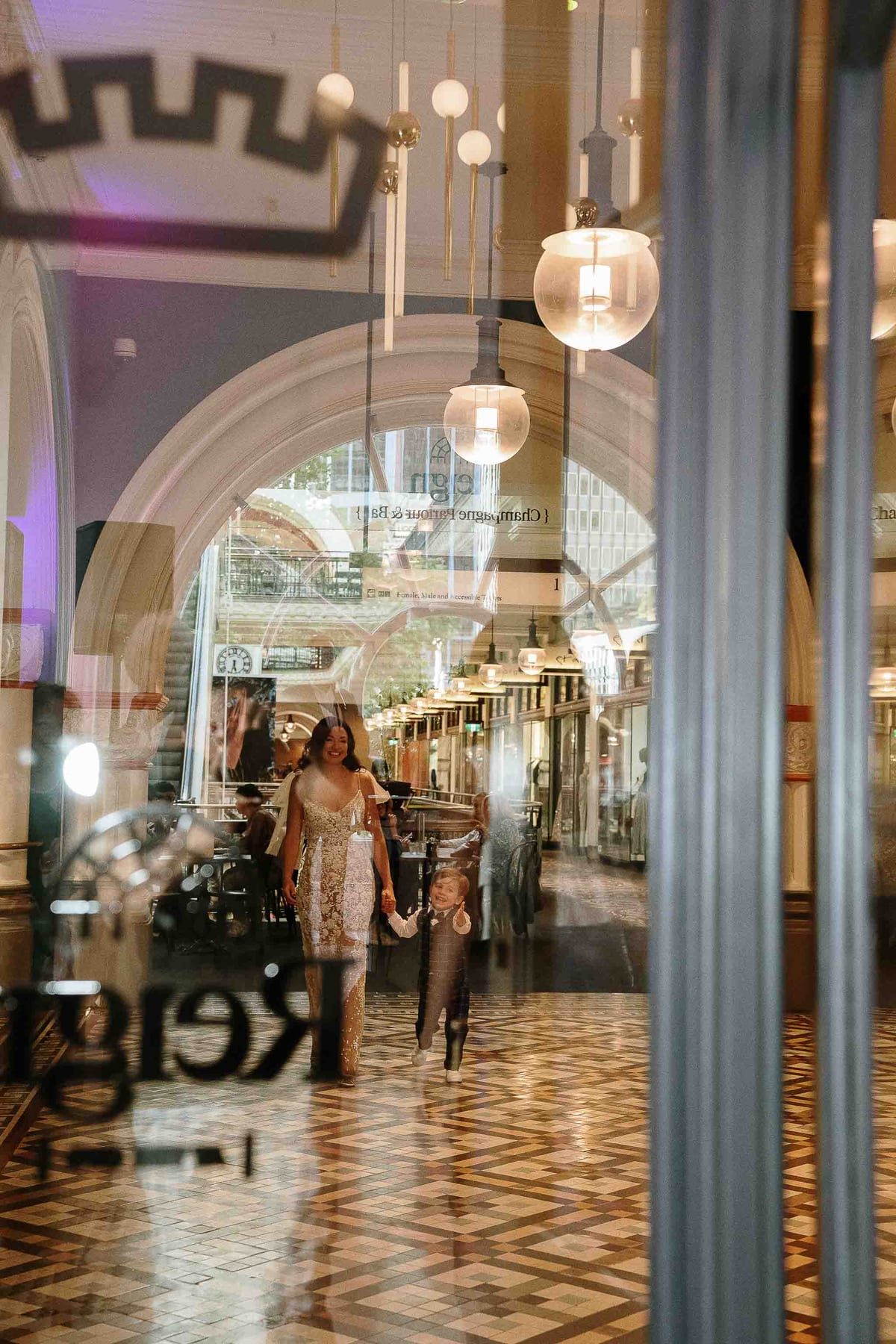 Lucy and Elliott's Elegant City Wedding at Reign at the QVB Sydney