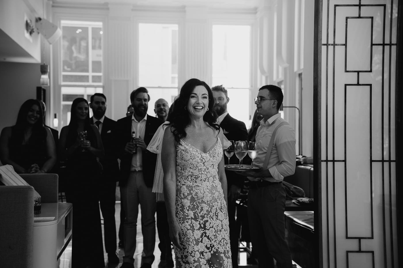 Lucy and Elliott's Elegant City Wedding at Reign at the QVB Sydney