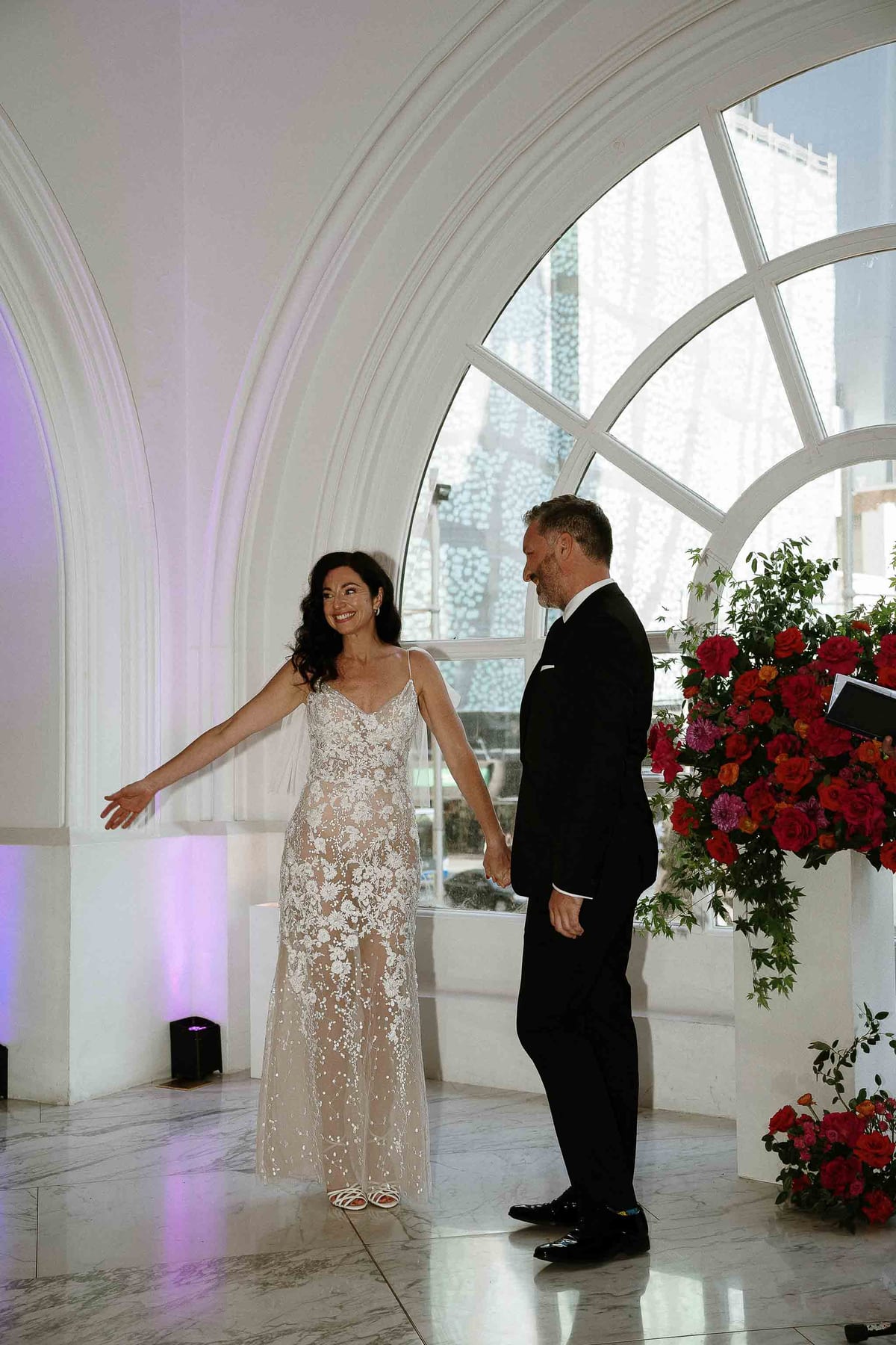 Lucy and Elliott's Elegant City Wedding at Reign at the QVB Sydney