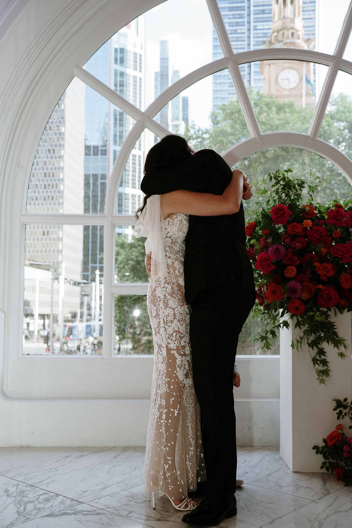 Lucy and Elliott's Elegant City Wedding at Reign at the QVB Sydney