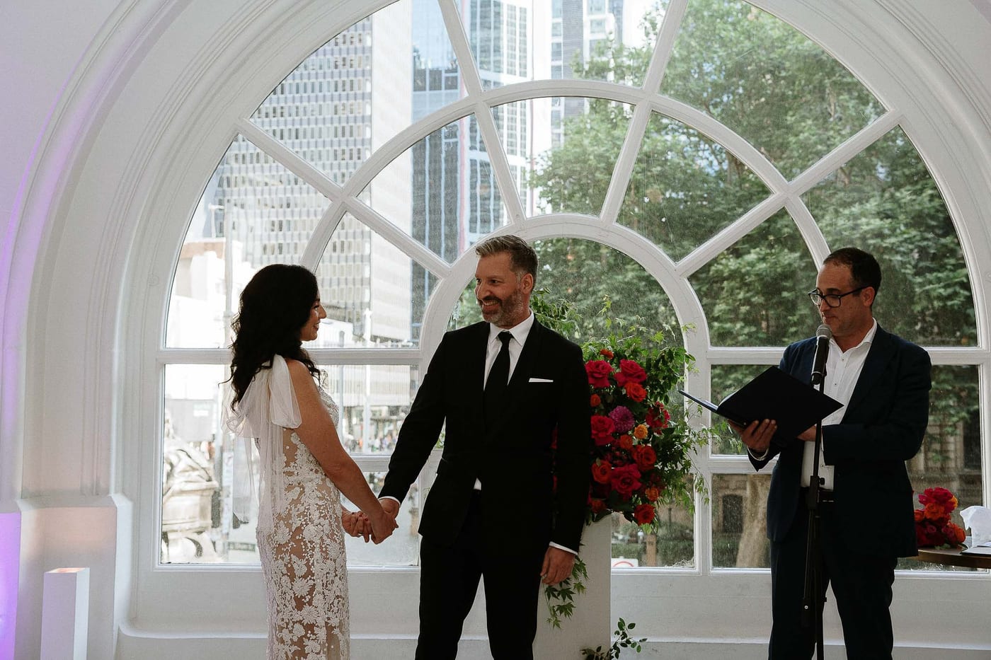 Lucy and Elliott's Elegant City Wedding at Reign at the QVB Sydney