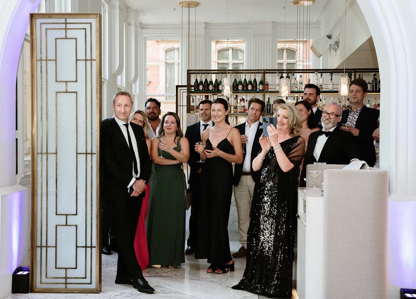 Lucy and Elliott's Elegant City Wedding at Reign at the QVB Sydney