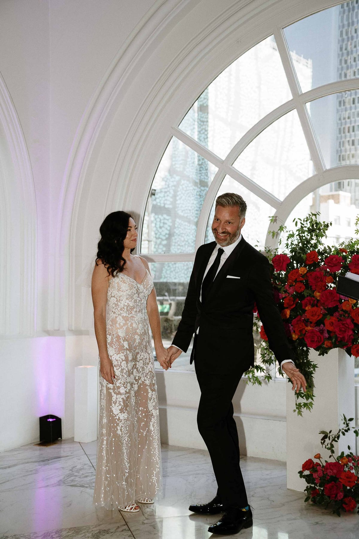 Lucy and Elliott's Elegant City Wedding at Reign at the QVB Sydney
