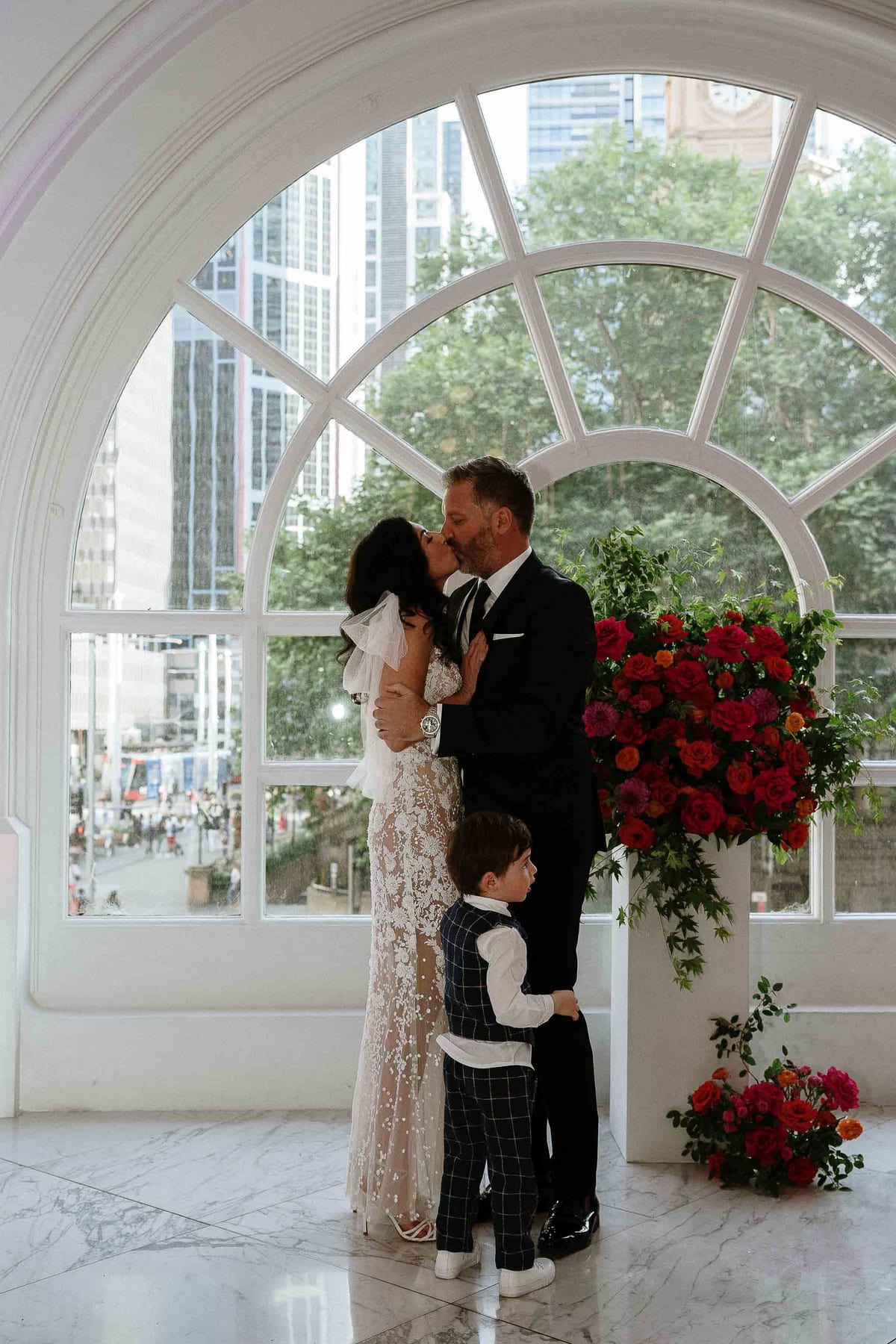 Lucy and Elliott's Elegant City Wedding at Reign at the QVB Sydney
