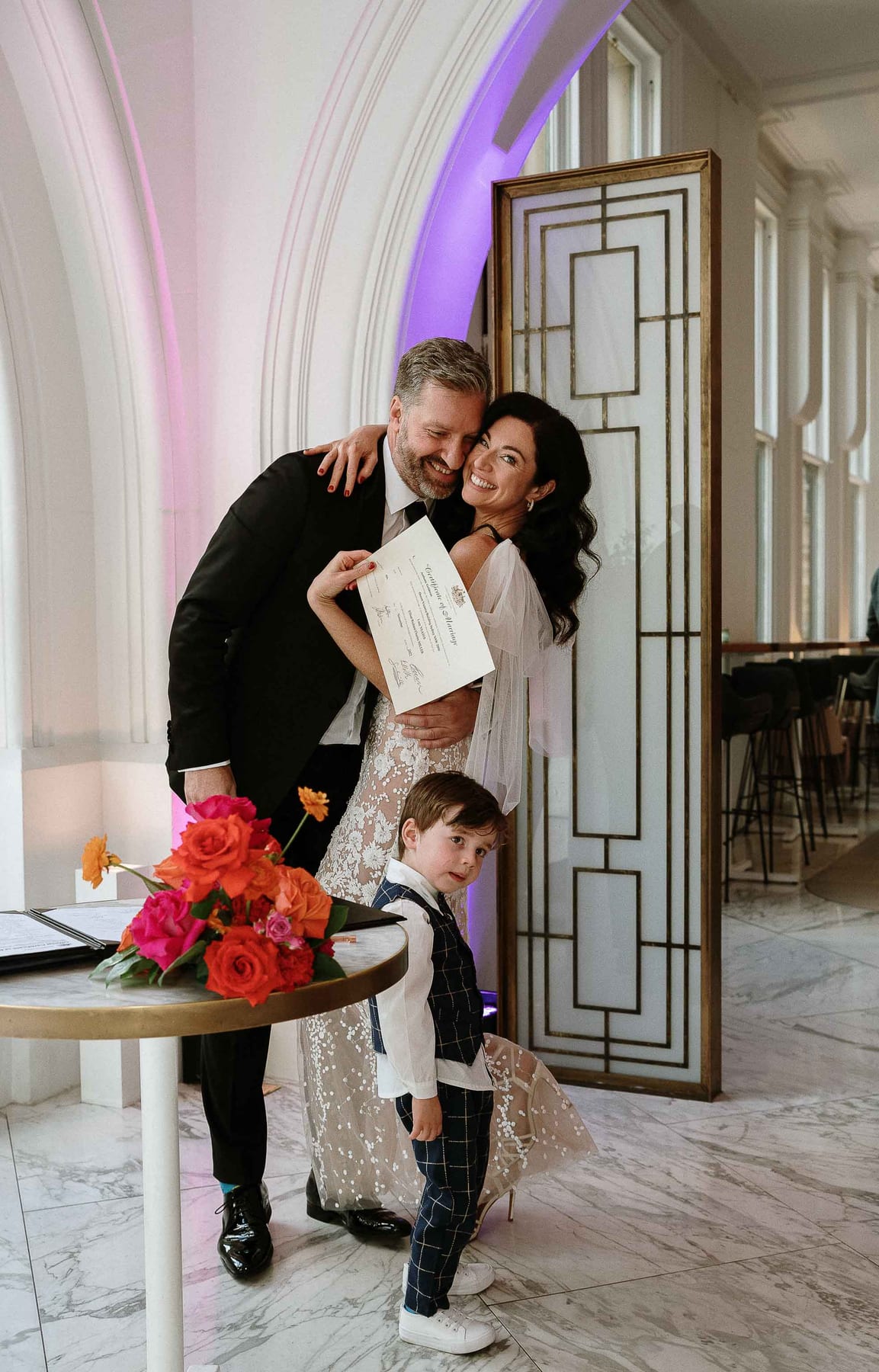 Lucy and Elliott's Elegant City Wedding at Reign at the QVB Sydney