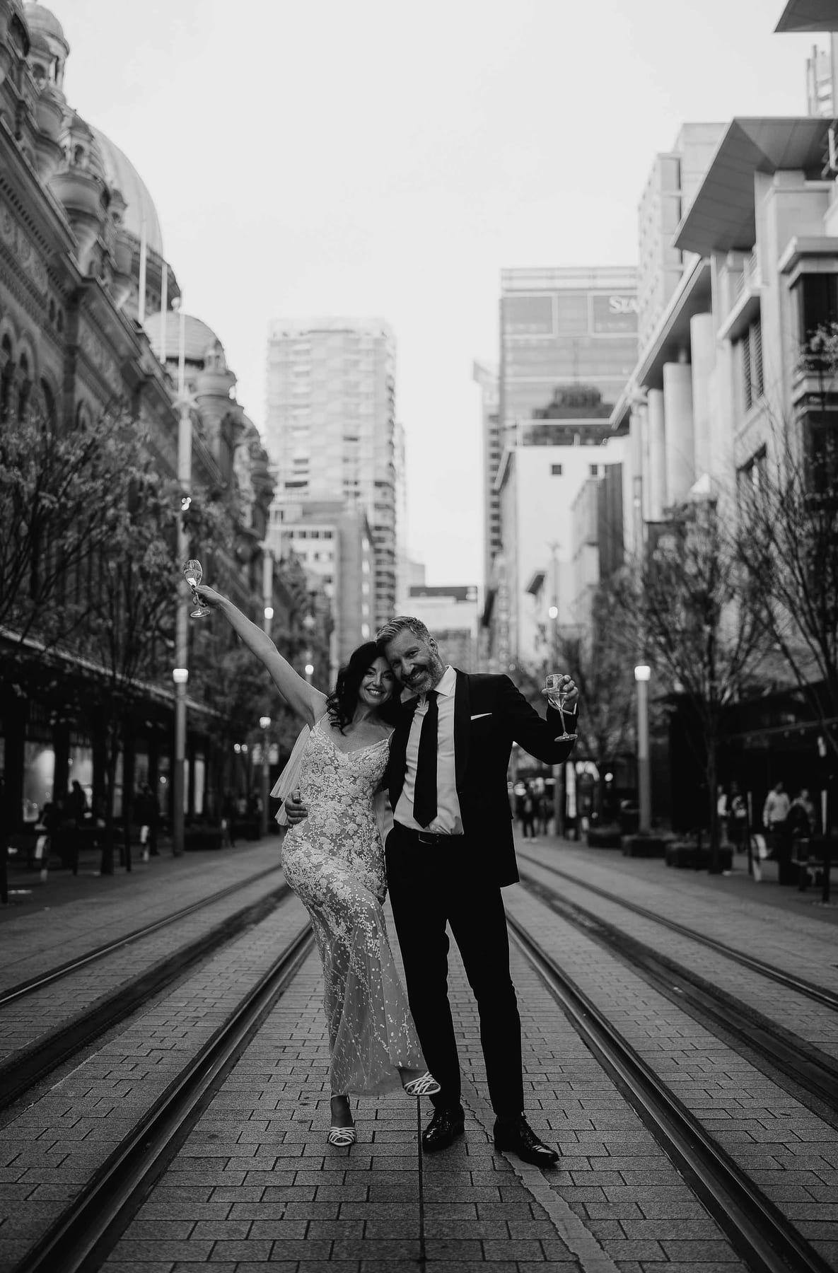 Lucy and Elliott's Elegant City Wedding at Reign at the QVB Sydney