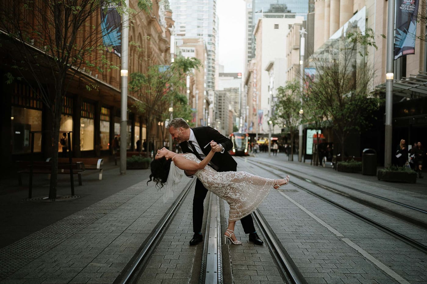 Lucy and Elliott's Elegant City Wedding at Reign at the QVB Sydney