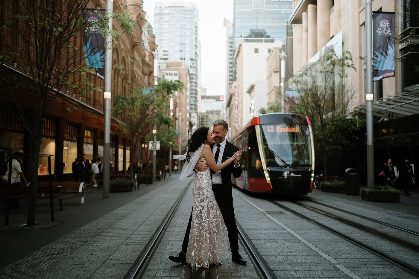 Lucy and Elliott's Elegant City Wedding at Reign at the QVB Sydney