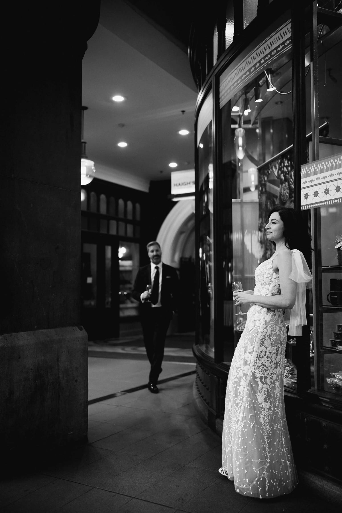 Lucy and Elliott's Elegant City Wedding at Reign at the QVB Sydney