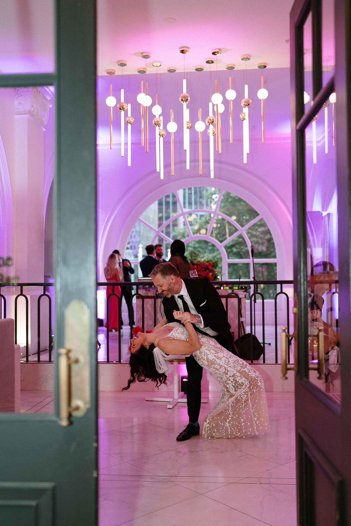 Lucy and Elliott's Elegant City Wedding at Reign at the QVB Sydney