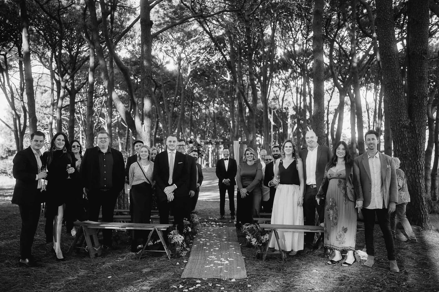 Luke and Rachel's Luxury Celebrity Wedding at Centennial Park Sydney