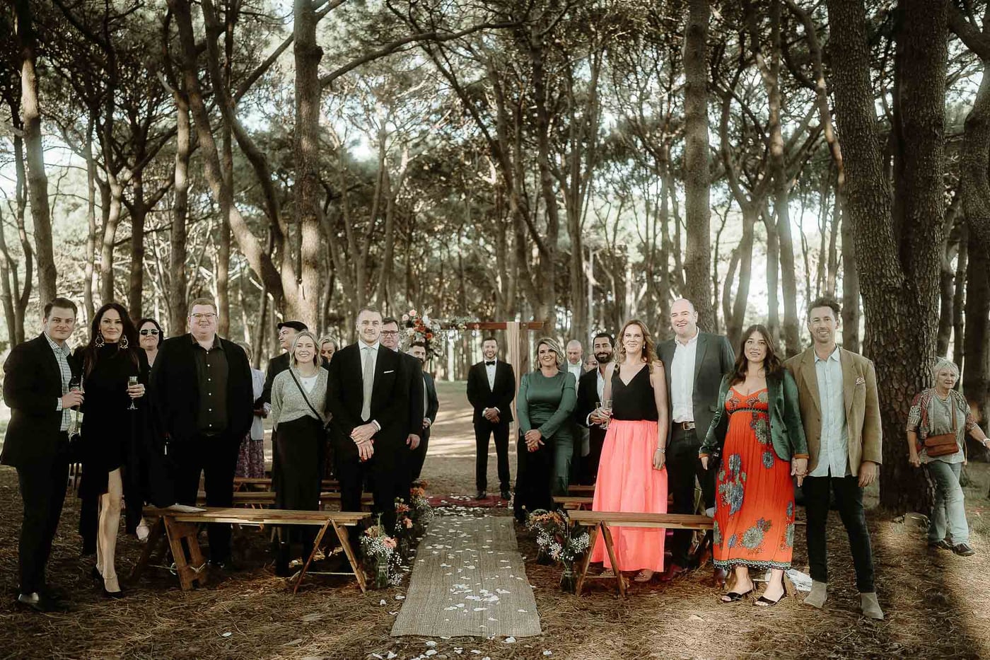 Luke and Rachel's Luxury Celebrity Wedding at Centennial Park Sydney