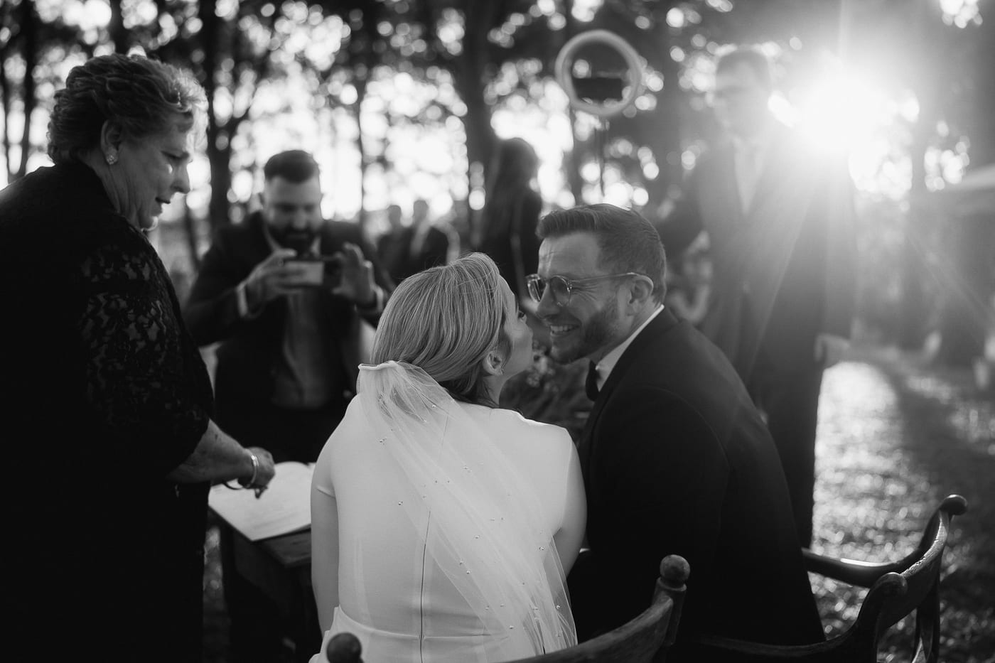Luke and Rachel's Luxury Celebrity Wedding at Centennial Park Sydney