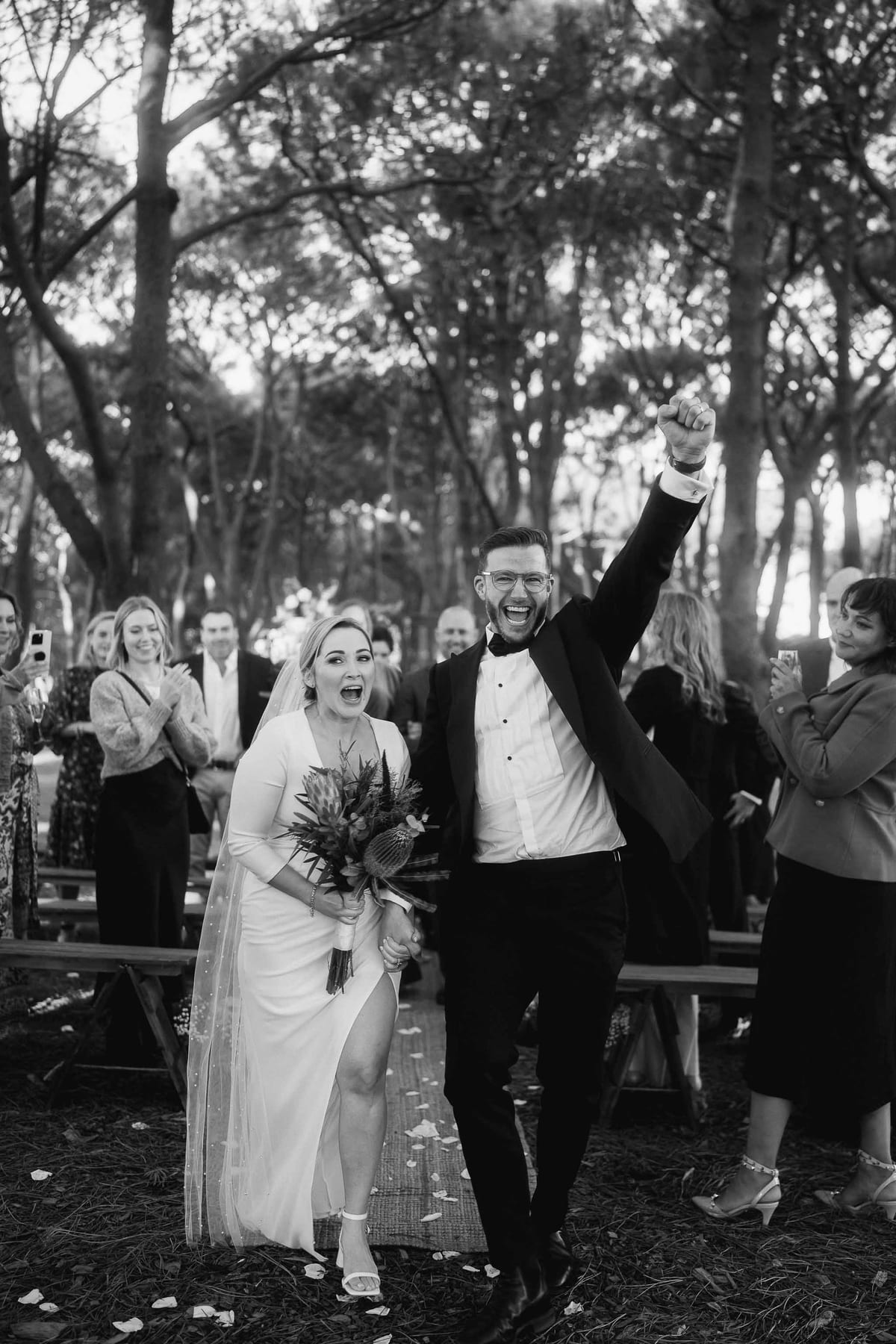 Luke and Rachel's Luxury Celebrity Wedding at Centennial Park Sydney