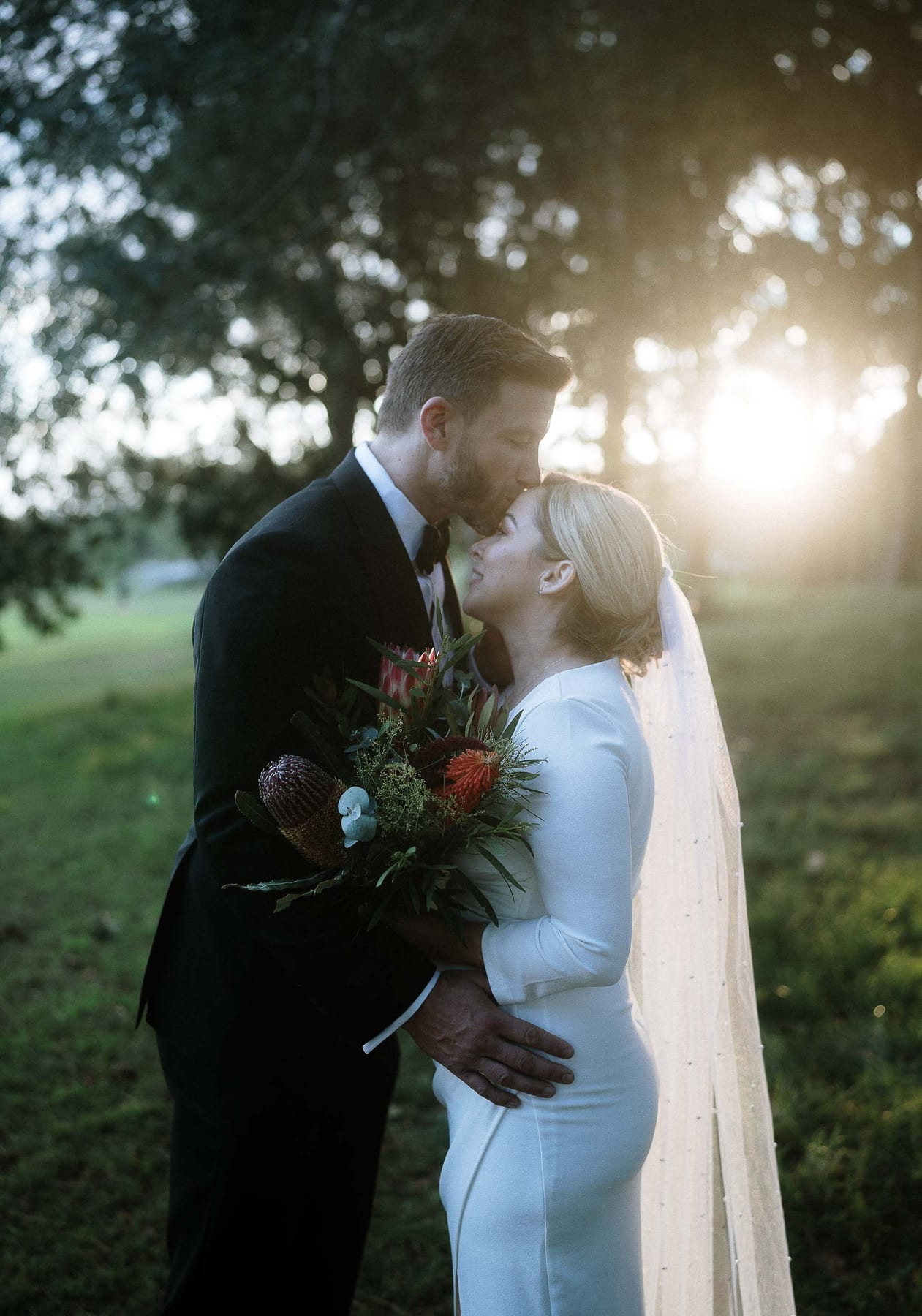 Luke and Rachel's Luxury Celebrity Wedding at Centennial Park Sydney