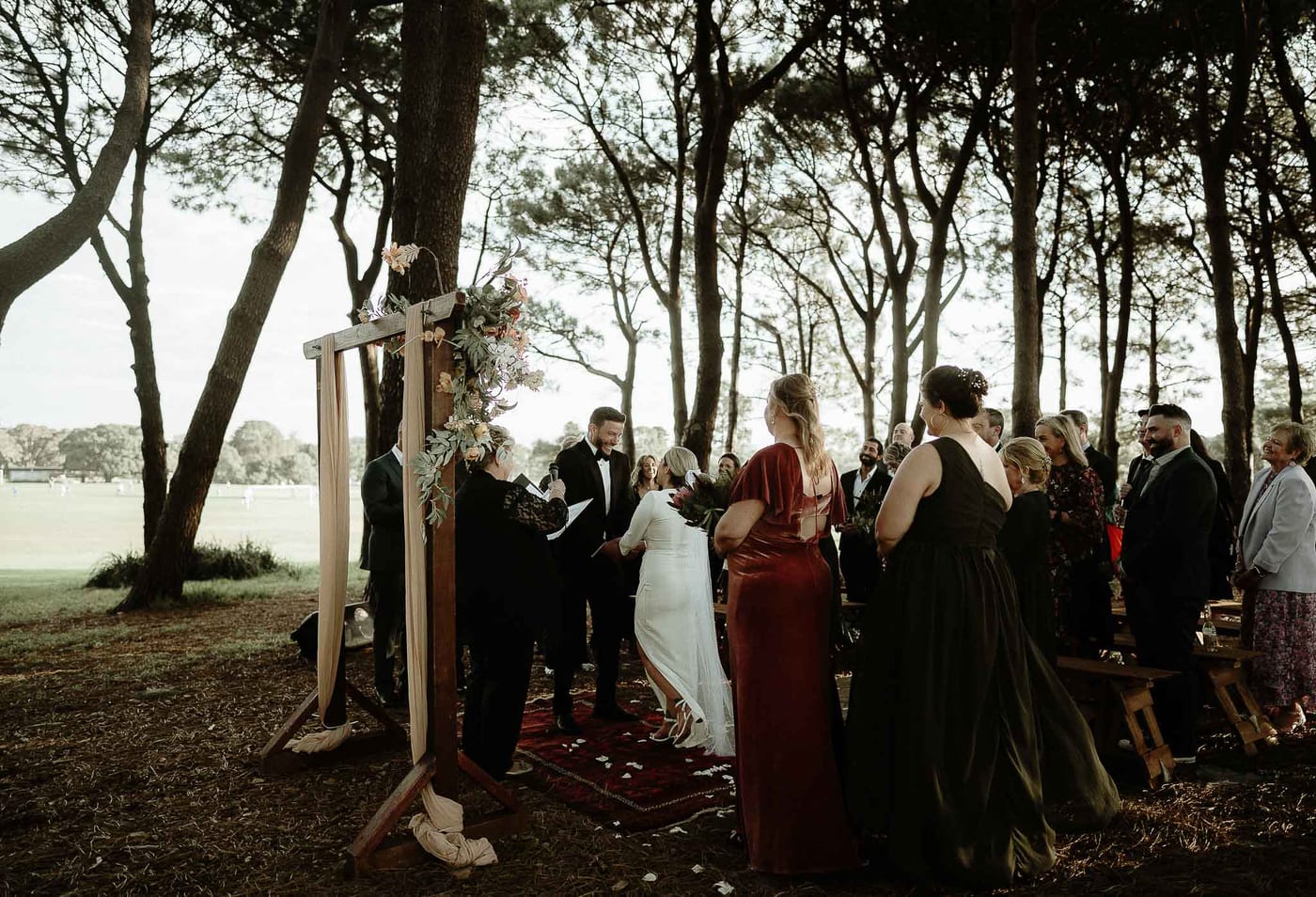 Luke and Rachel's Luxury Celebrity Wedding at Centennial Park Sydney