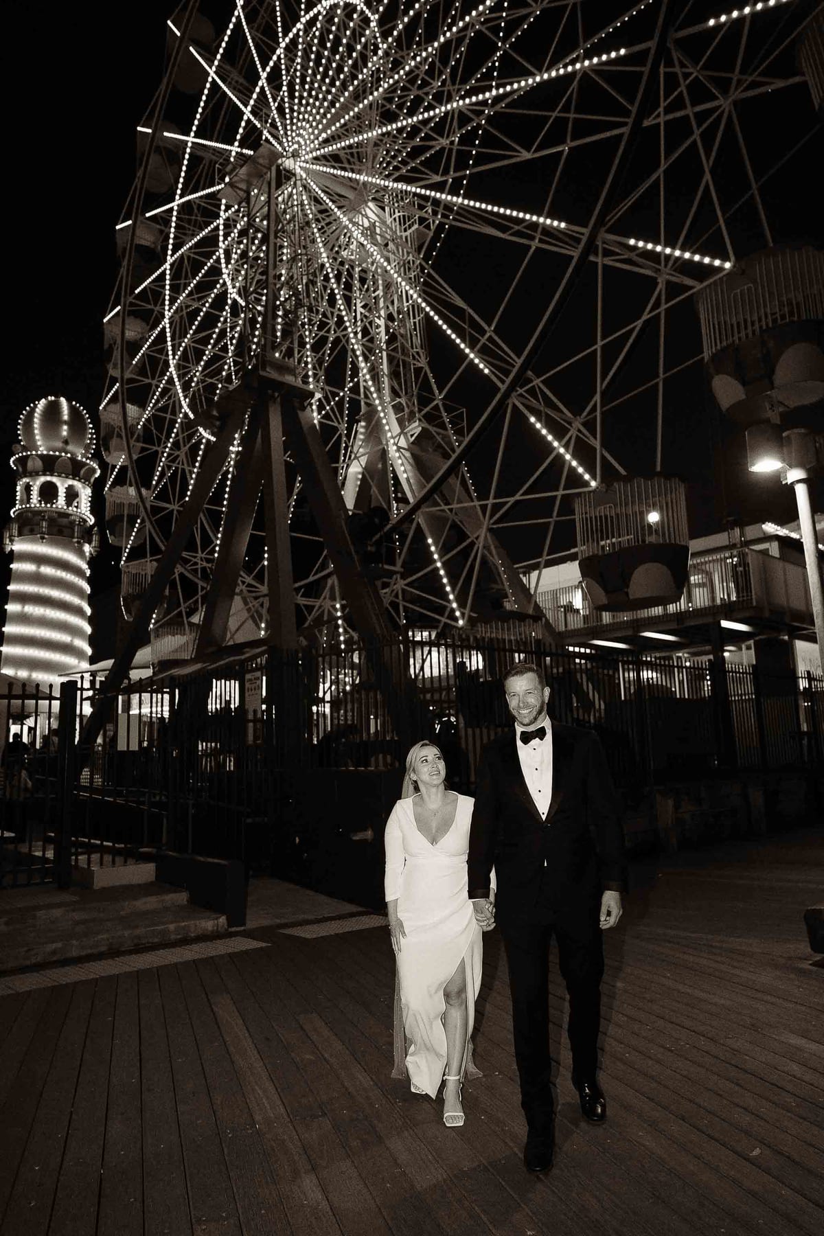 Luke and Rachel's Luxury Celebrity Wedding at Centennial Park Sydney
