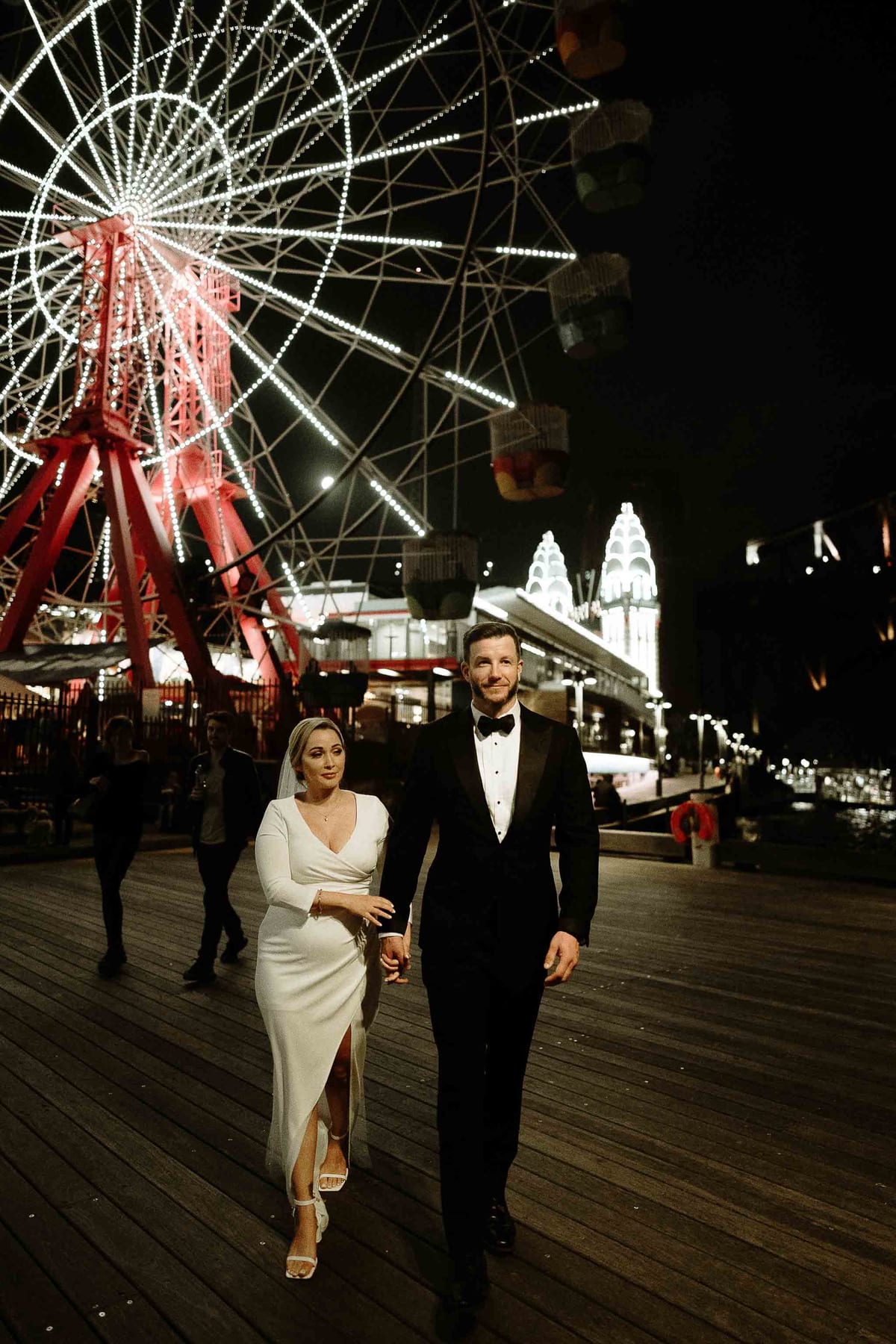 Luke and Rachel's Luxury Celebrity Wedding at Centennial Park Sydney