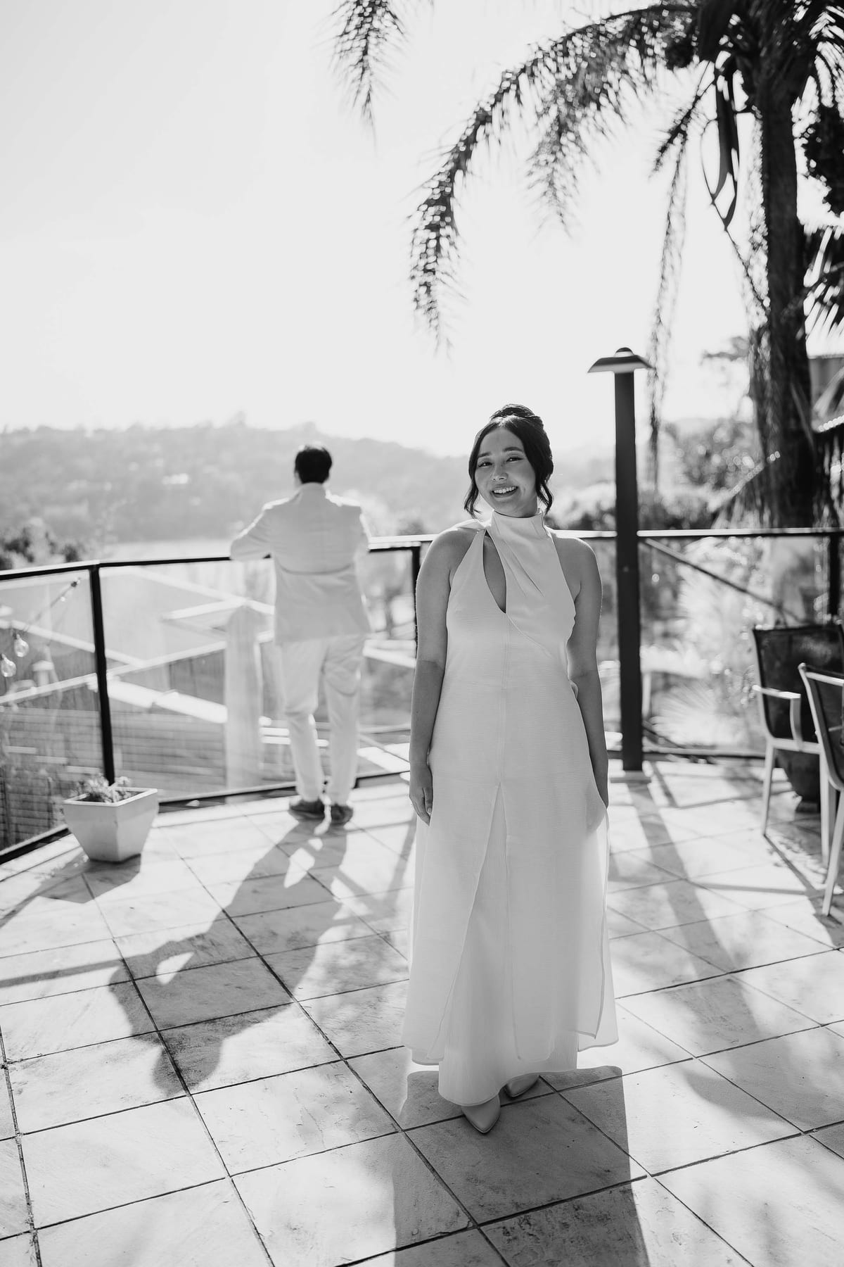 Joel and Maudy's Intimate Garden Wedding in North Sydney
