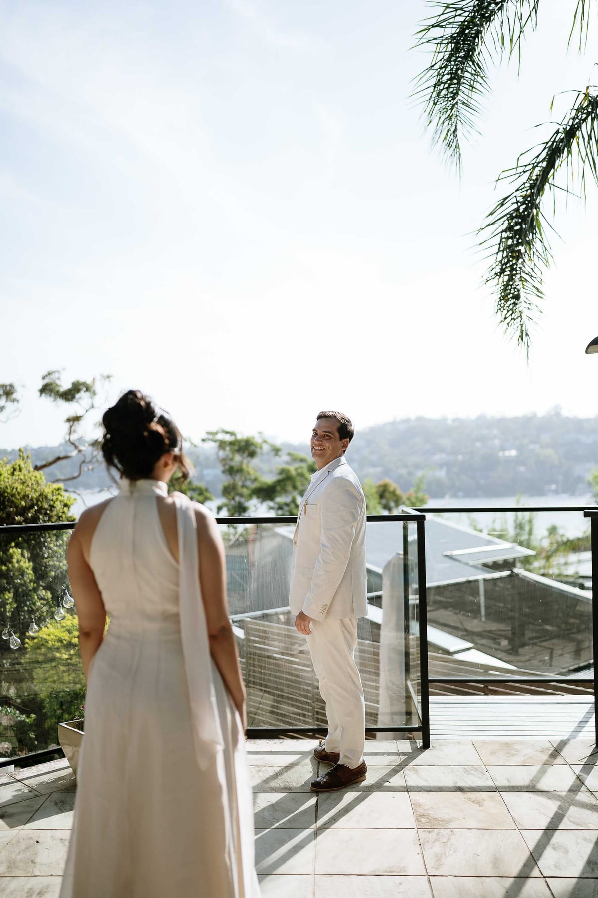 Joel and Maudy's Intimate Garden Wedding in North Sydney