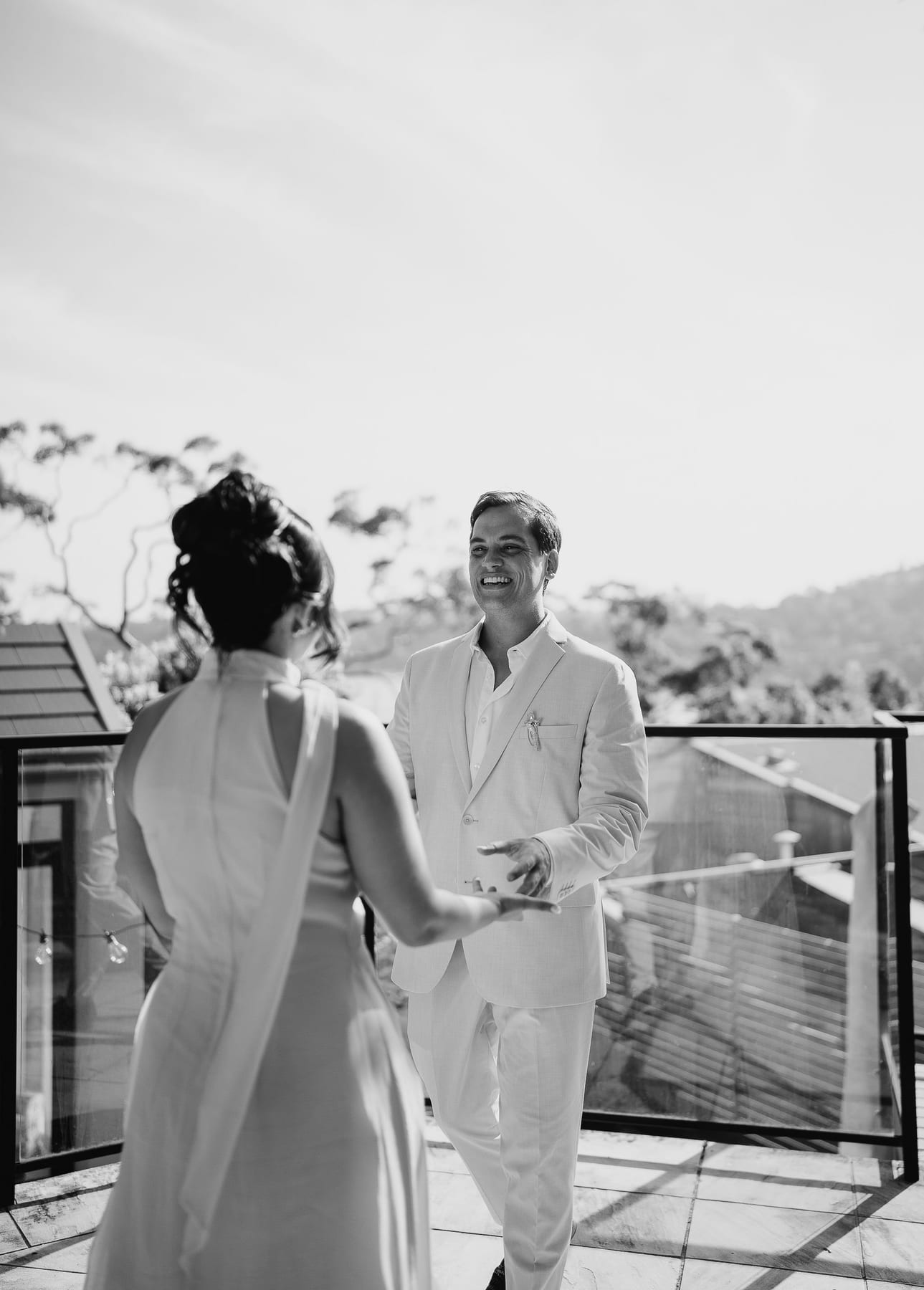Joel and Maudy's Intimate Garden Wedding in North Sydney