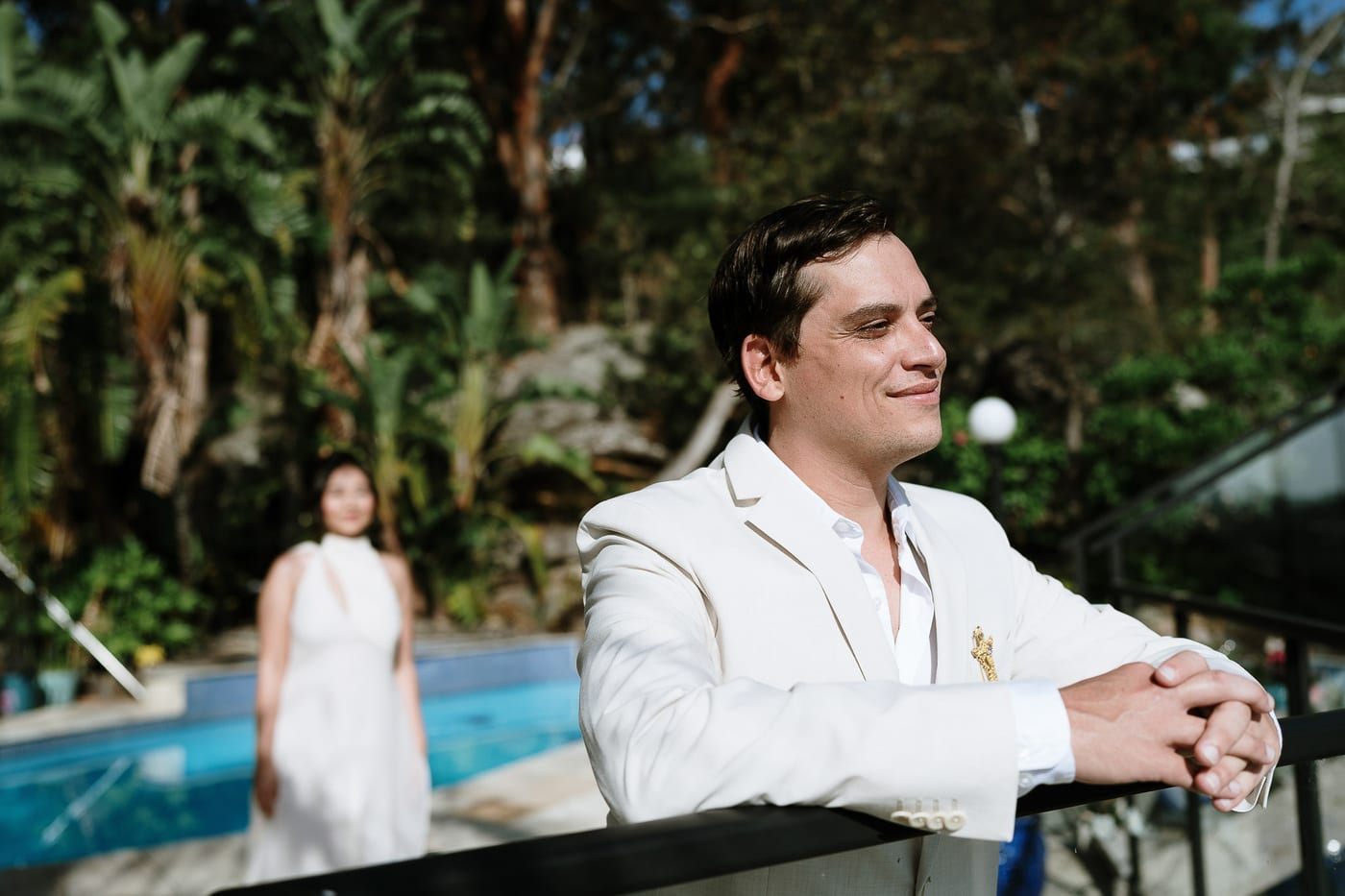 Joel and Maudy's Intimate Garden Wedding in North Sydney
