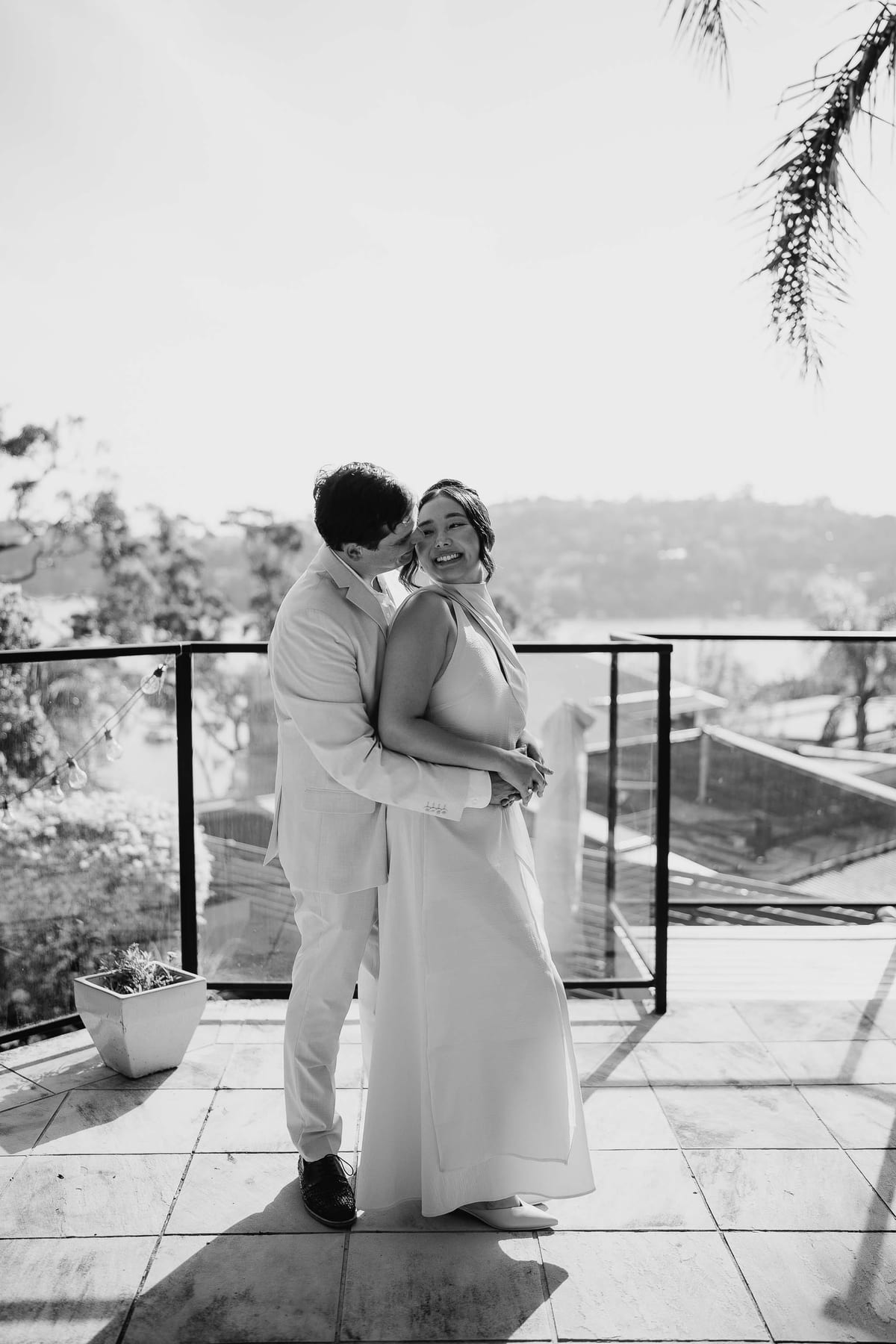 Joel and Maudy's Intimate Garden Wedding in North Sydney