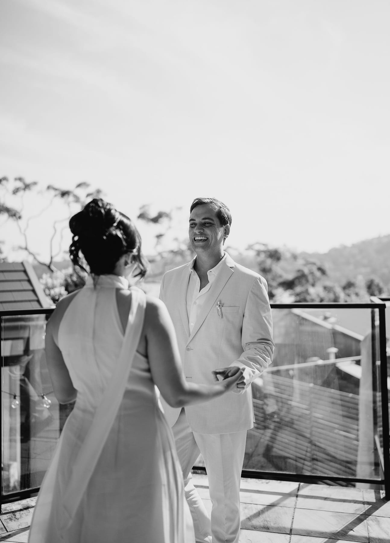 Joel and Maudy's Intimate Garden Wedding in North Sydney
