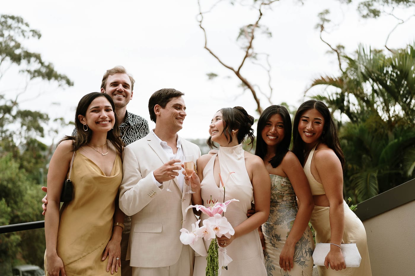 Joel and Maudy's Intimate Garden Wedding in North Sydney
