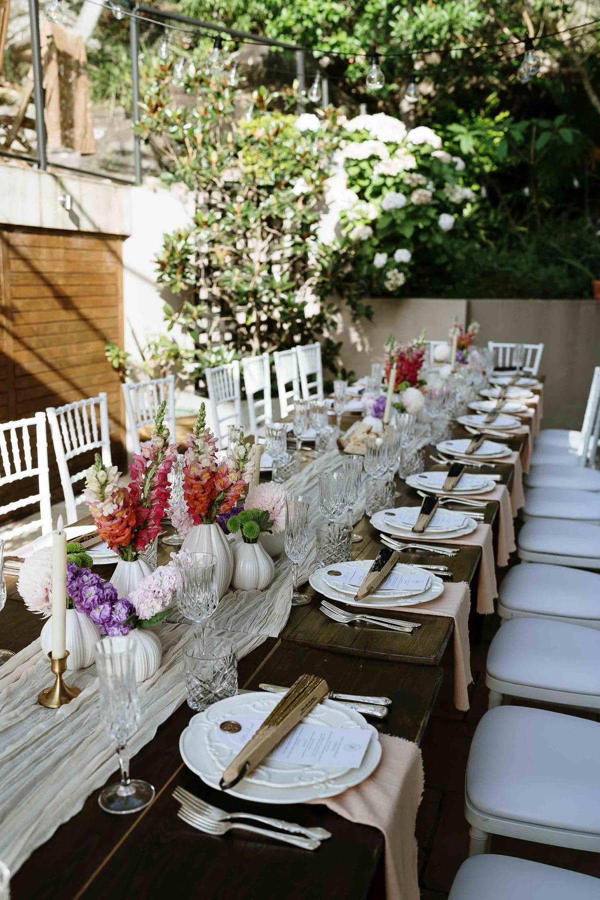 Joel and Maudy's Intimate Garden Wedding in North Sydney