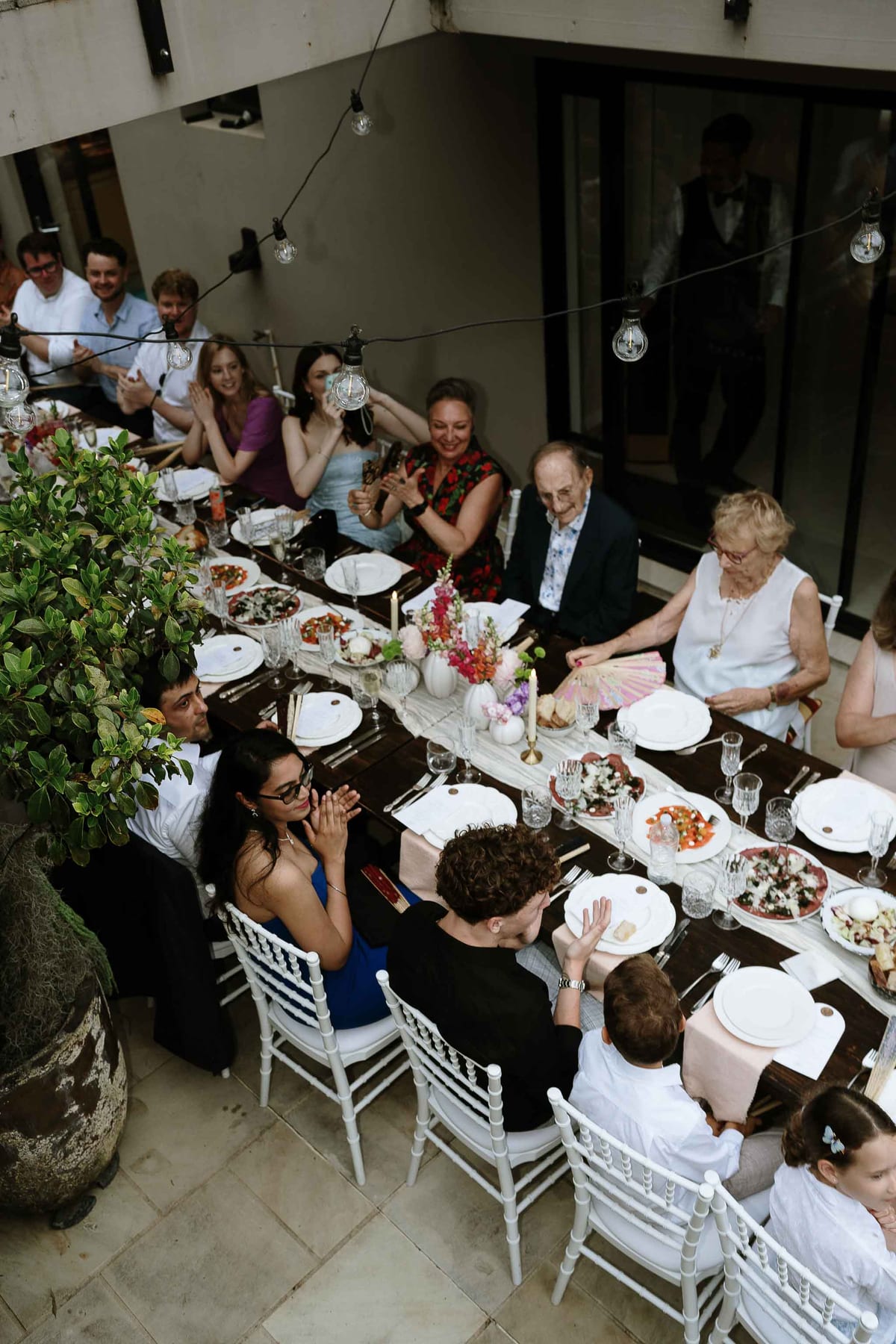 Joel and Maudy's Intimate Garden Wedding in North Sydney