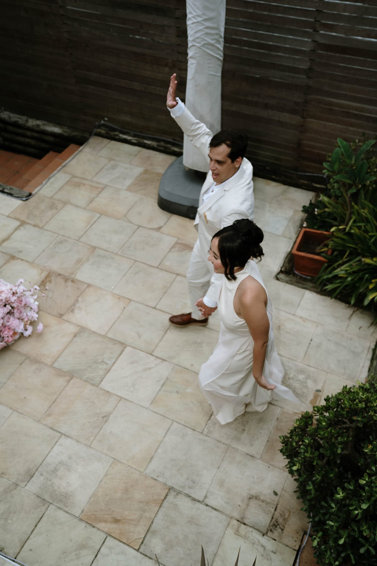 Joel and Maudy's Intimate Garden Wedding in North Sydney