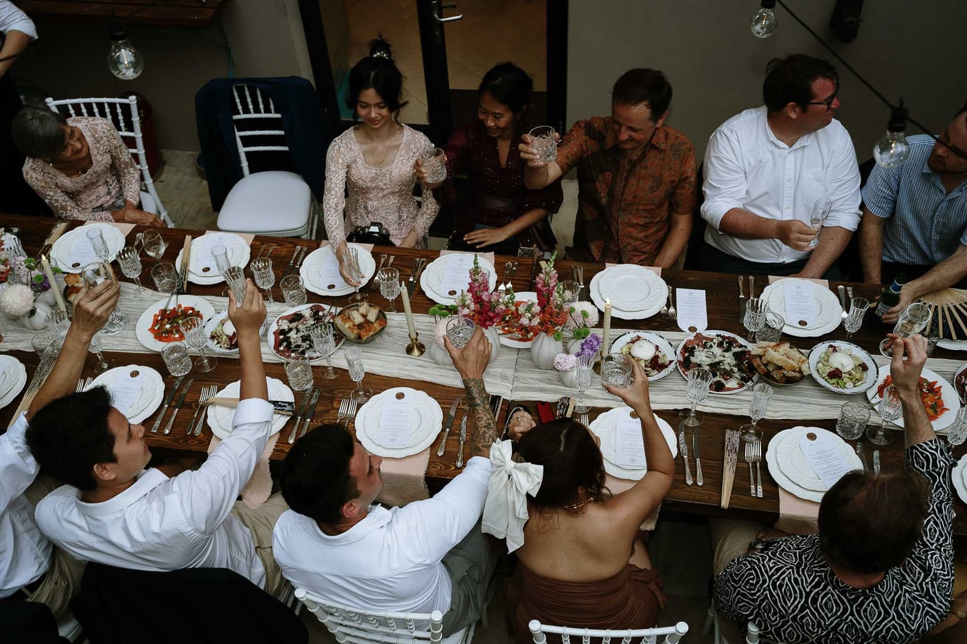 Joel and Maudy's Intimate Garden Wedding in North Sydney