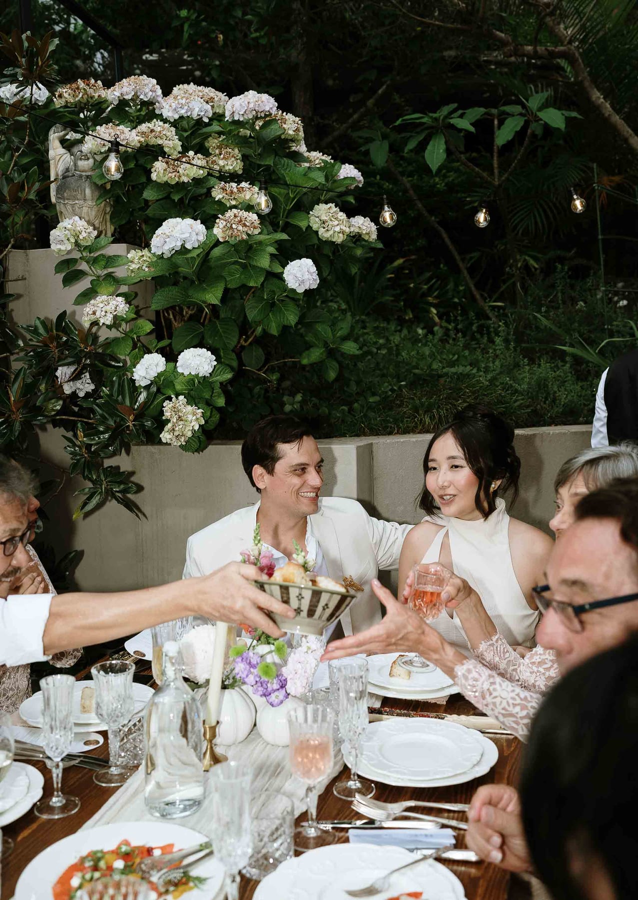 Joel and Maudy's Intimate Garden Wedding in North Sydney