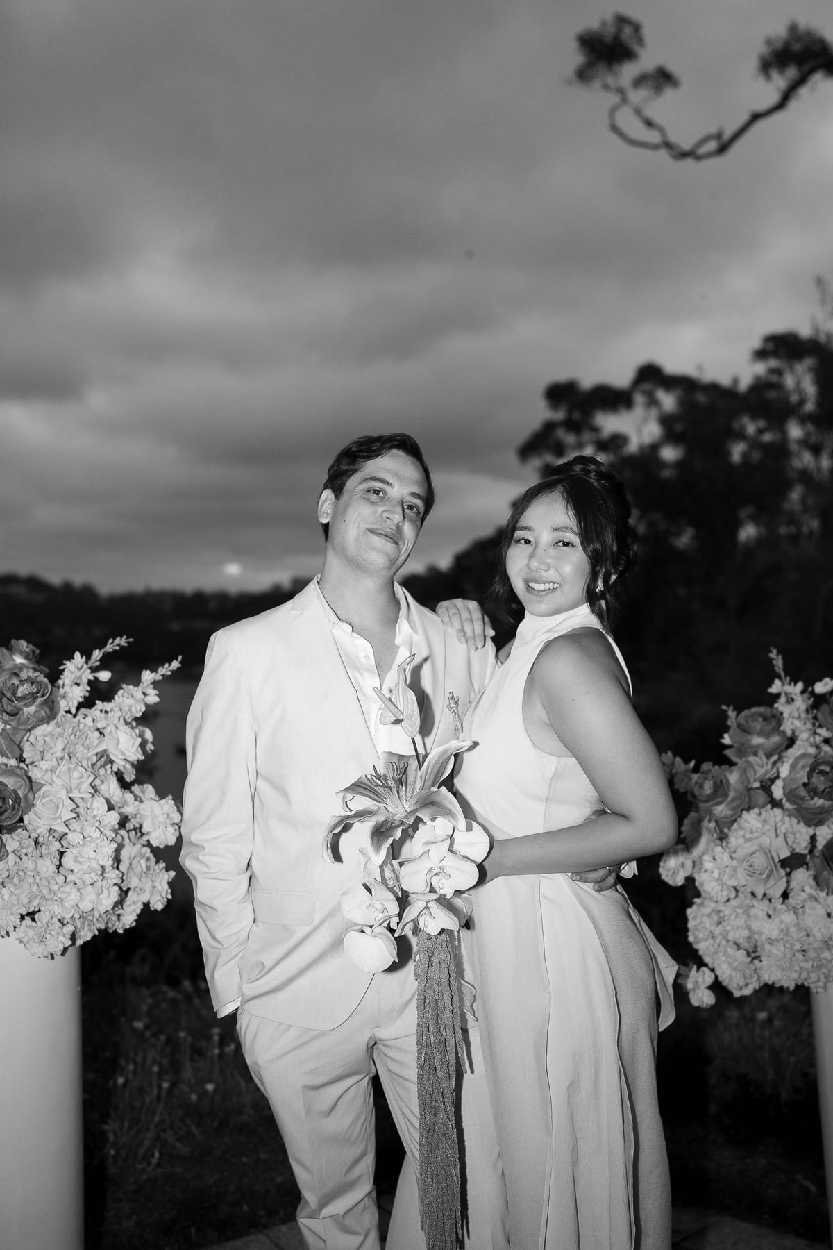 Joel and Maudy's Intimate Garden Wedding in North Sydney