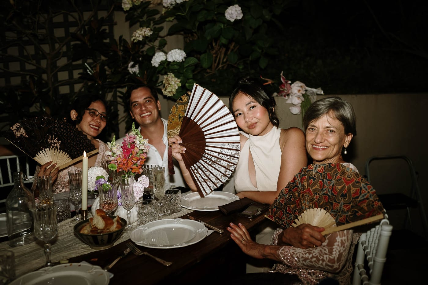 Joel and Maudy's Intimate Garden Wedding in North Sydney