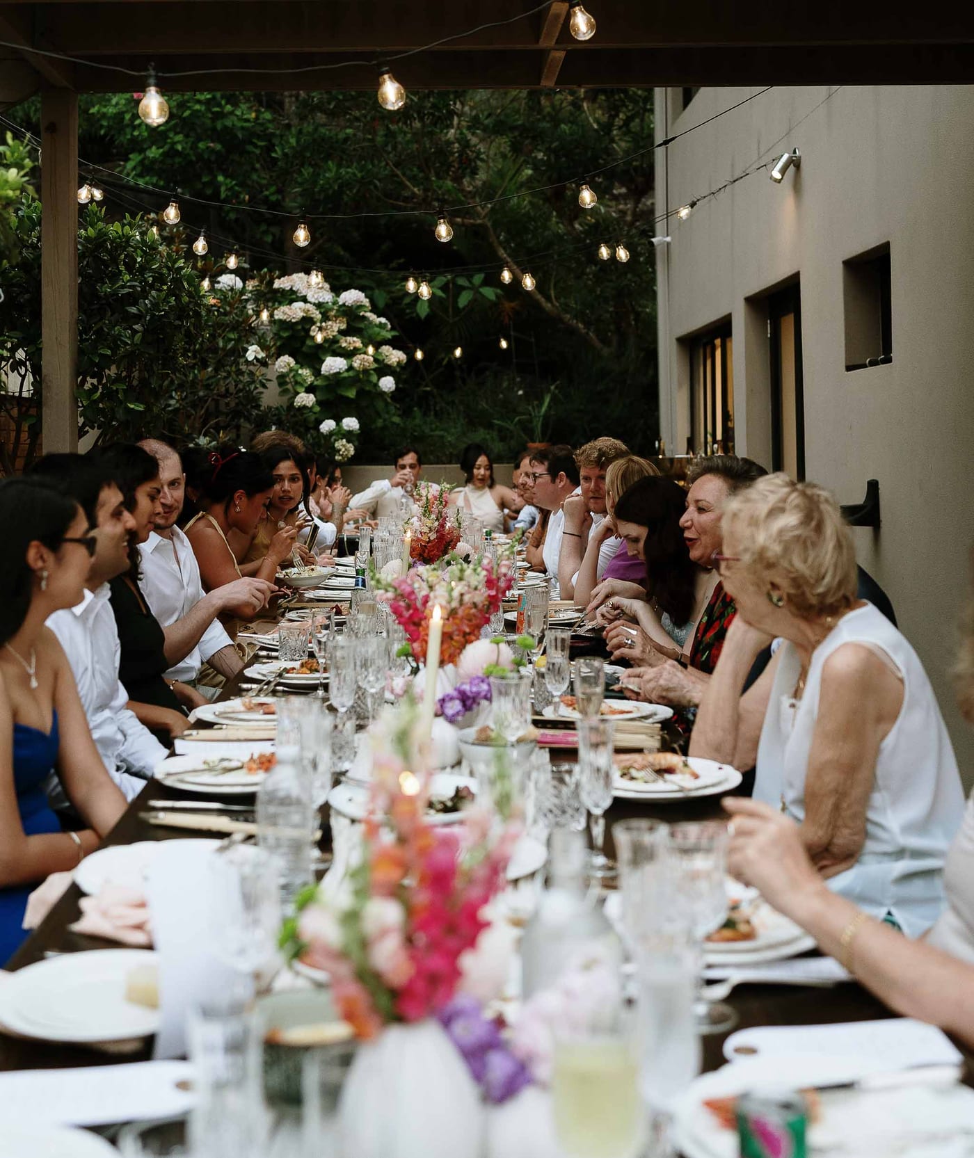 Joel and Maudy's Intimate Garden Wedding in North Sydney