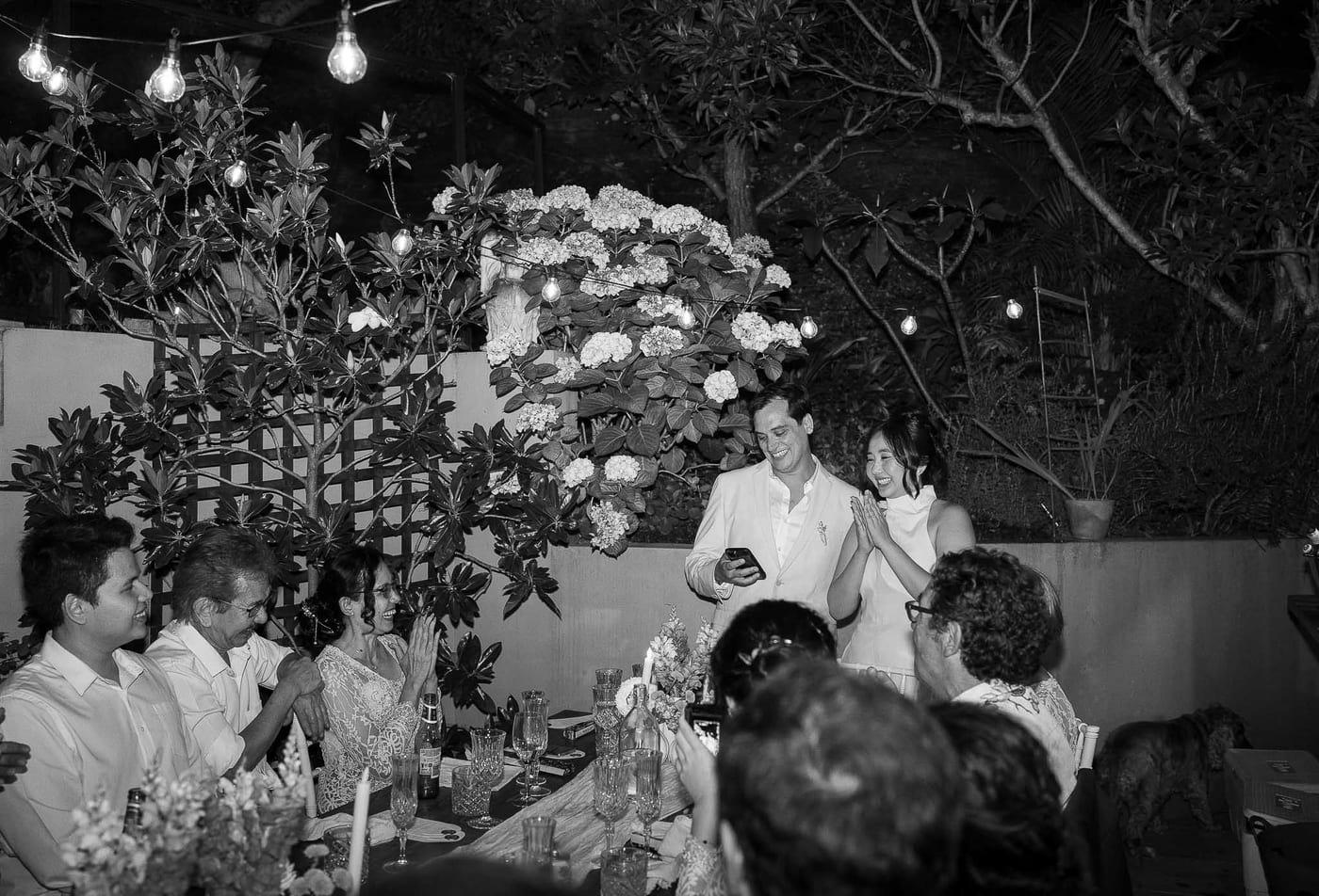 Joel and Maudy's Intimate Garden Wedding in North Sydney