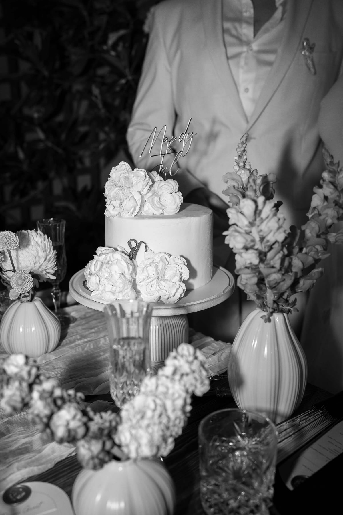 Joel and Maudy's Intimate Garden Wedding in North Sydney