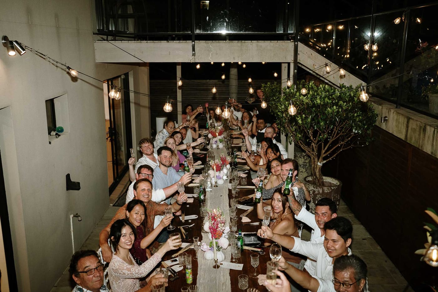 Joel and Maudy's Intimate Garden Wedding in North Sydney