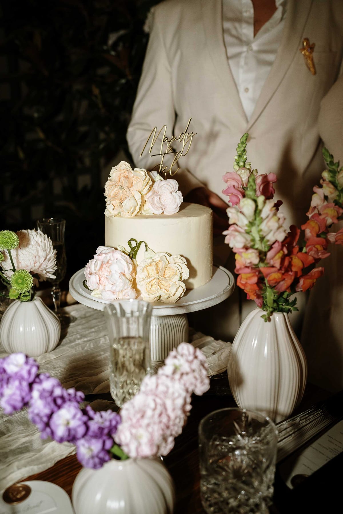Joel and Maudy's Intimate Garden Wedding in North Sydney