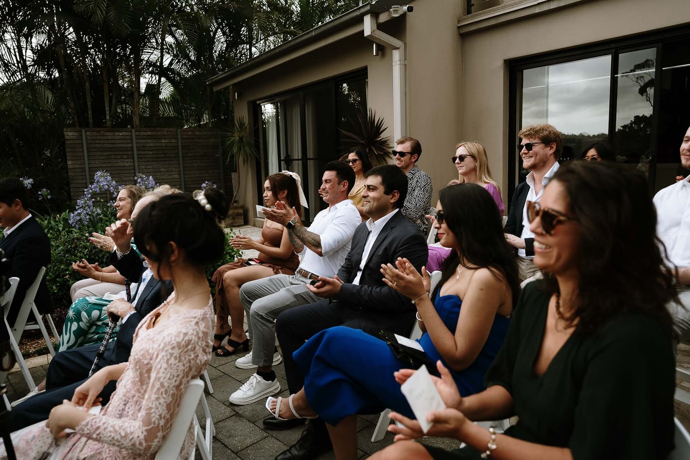 Joel and Maudy's Intimate Garden Wedding in North Sydney