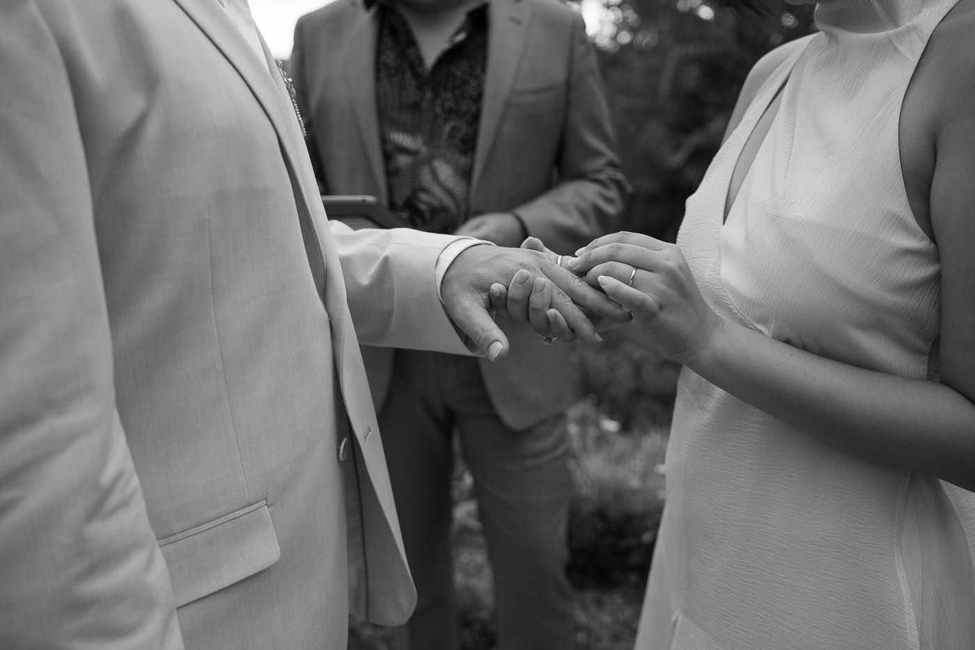 Joel and Maudy's Intimate Garden Wedding in North Sydney