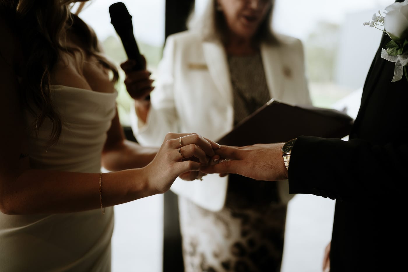 Dylan and Tayoni's Romantic Garden Style Wedding with Cinematic Golf Course Views