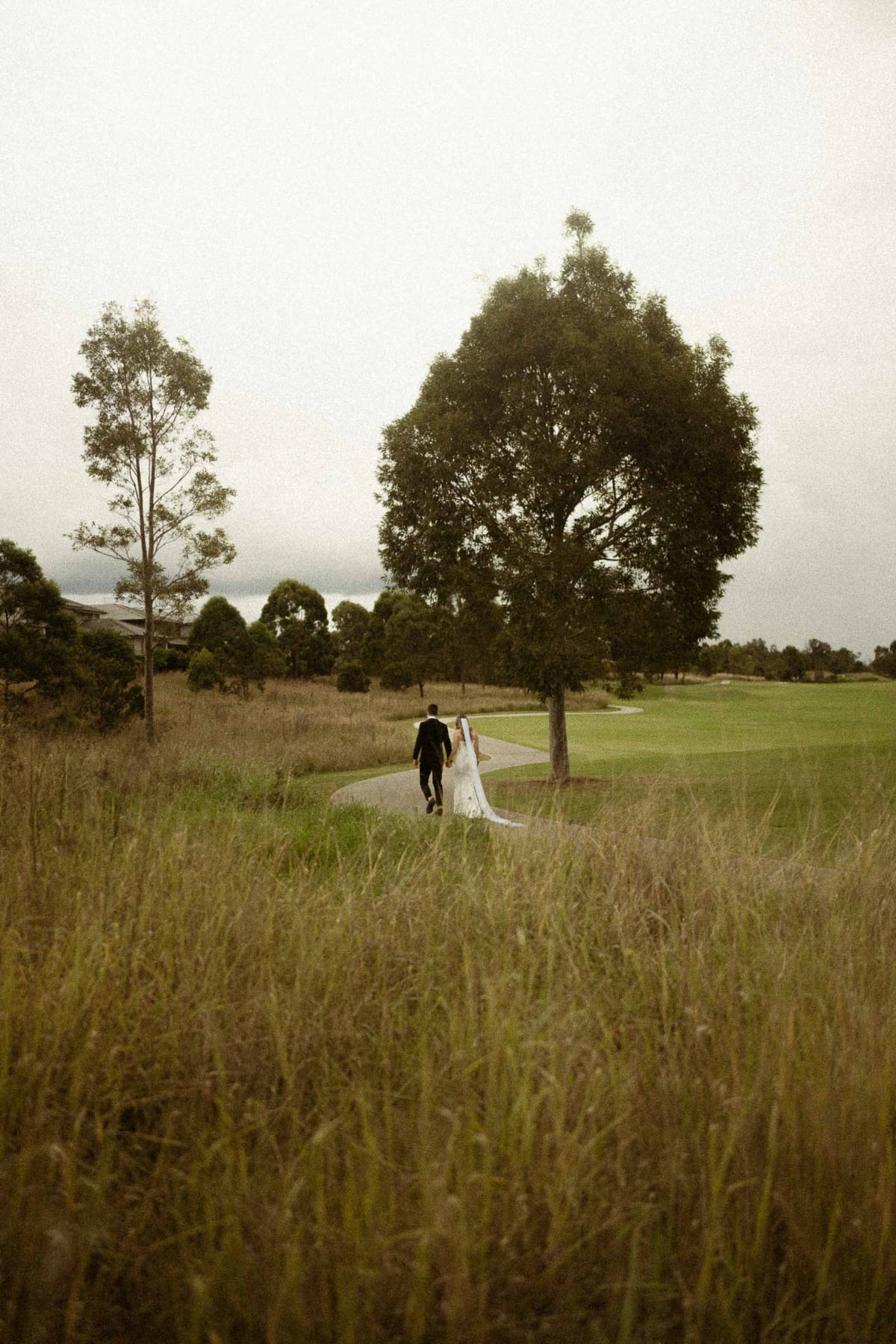 Dylan and Tayoni's Romantic Garden Style Wedding with Cinematic Golf Course Views