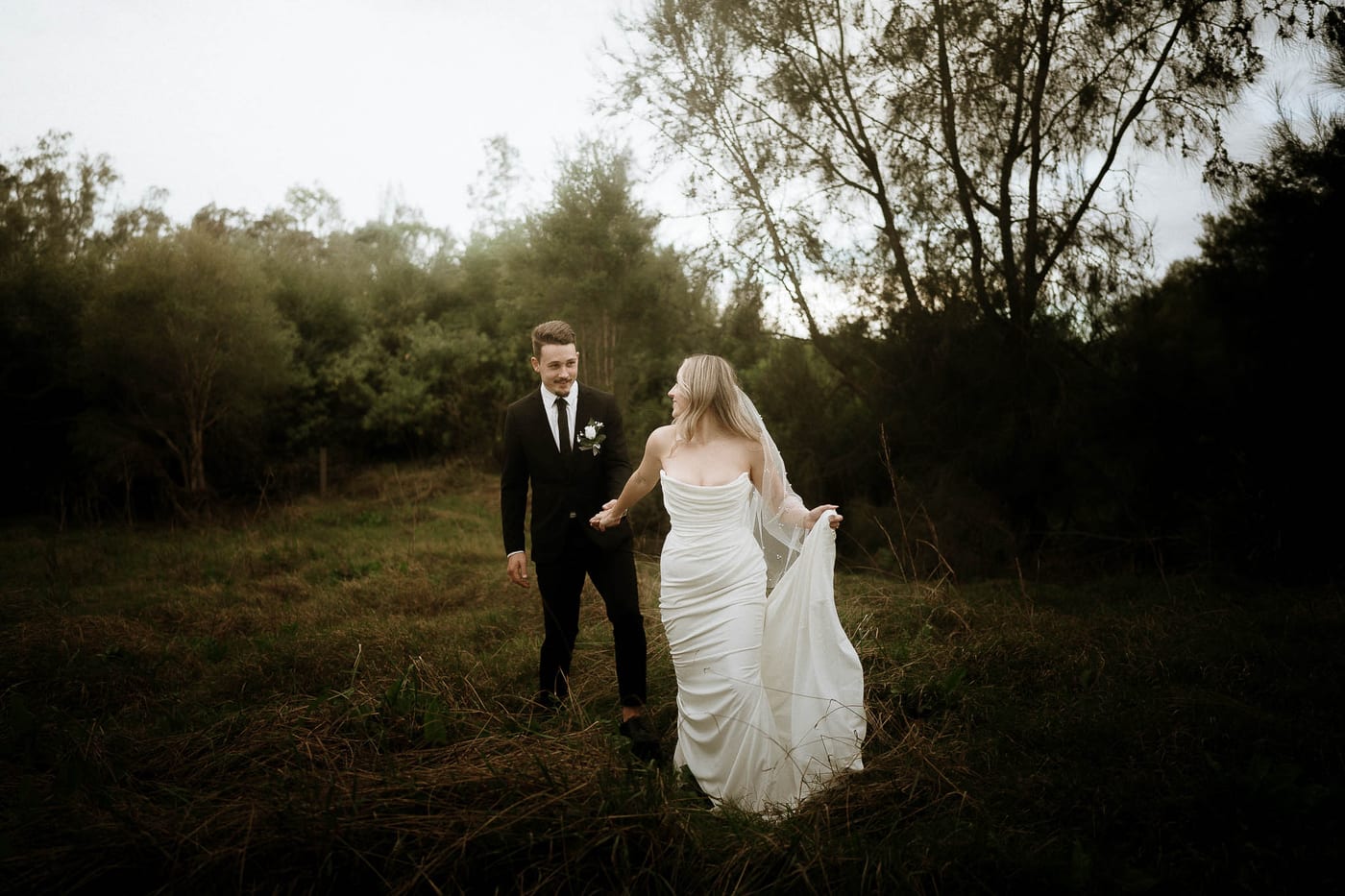 Dylan and Tayoni's Romantic Garden Style Wedding with Cinematic Golf Course Views