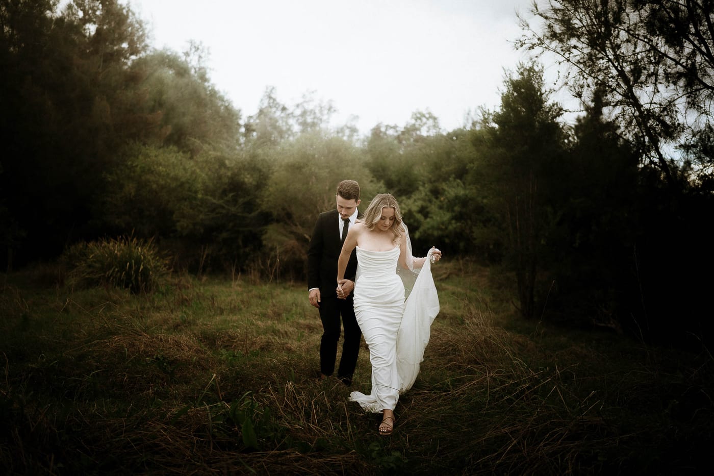 Dylan and Tayoni's Romantic Garden Style Wedding with Cinematic Golf Course Views
