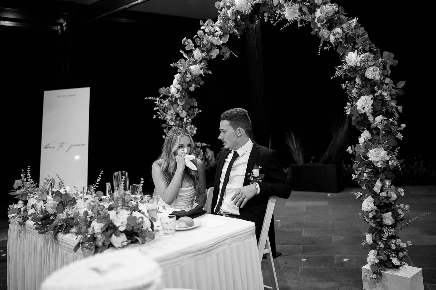 Dylan and Tayoni's Romantic Garden Style Wedding with Cinematic Golf Course Views