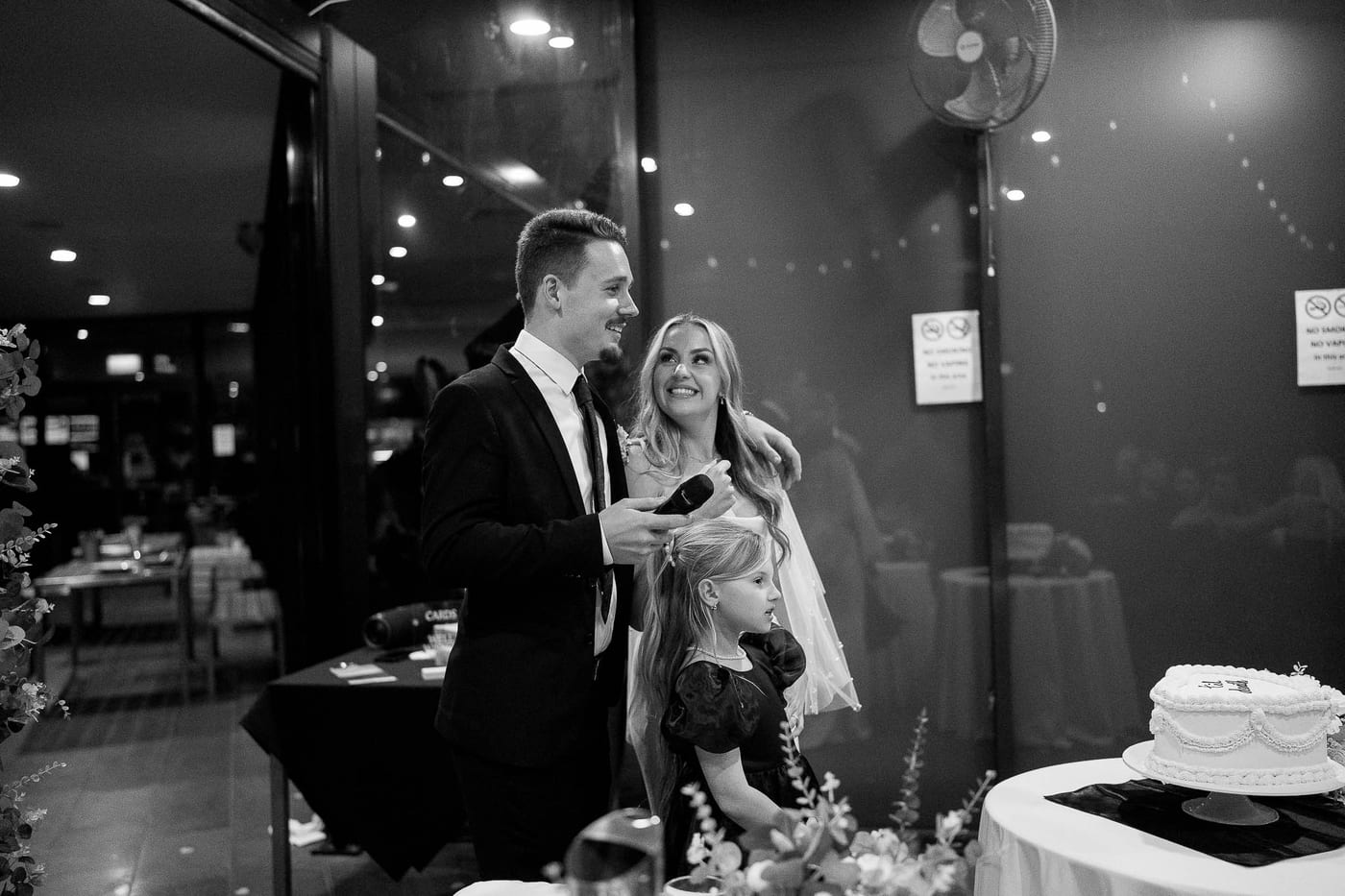 Dylan and Tayoni's Romantic Garden Style Wedding with Cinematic Golf Course Views