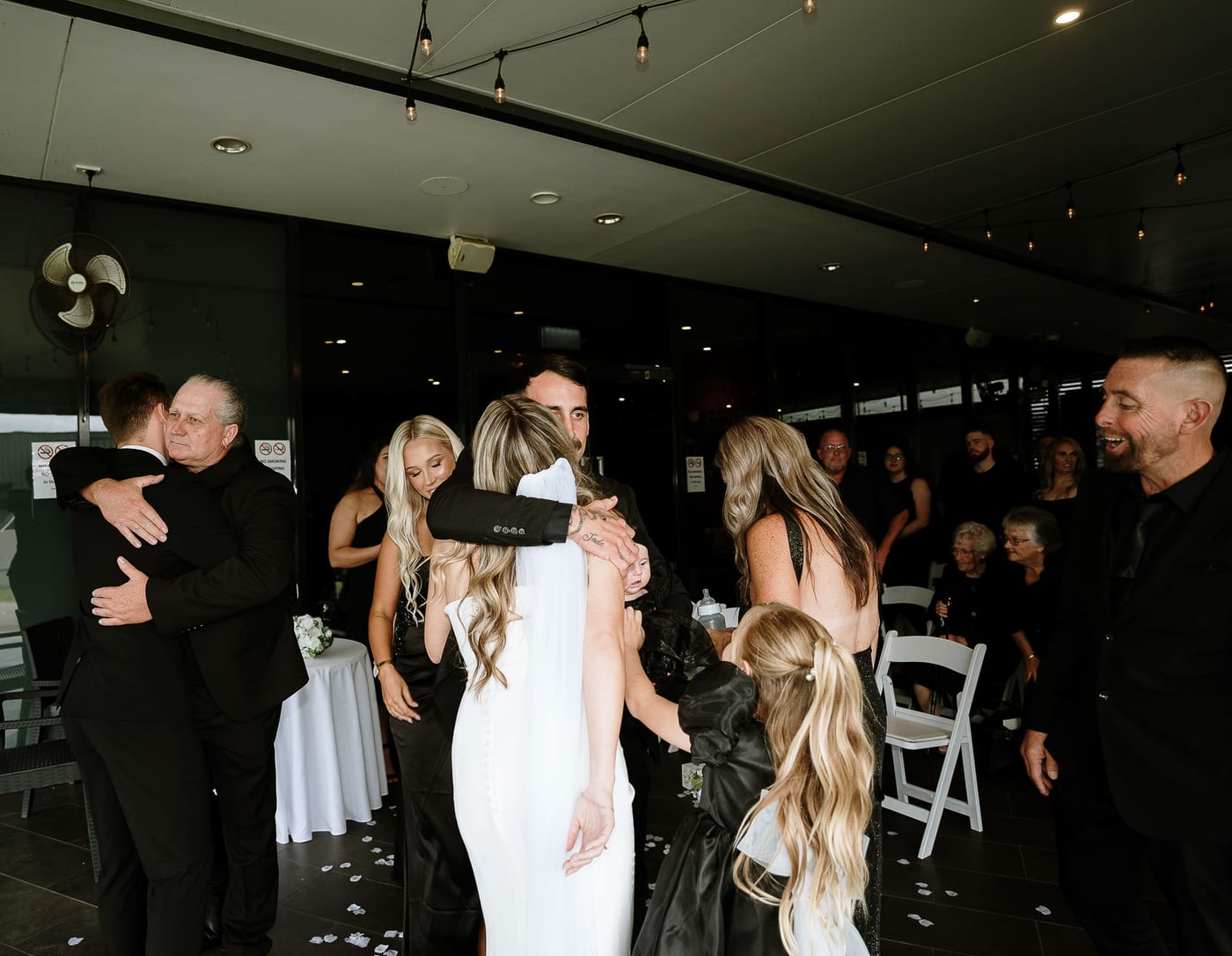 Dylan and Tayoni's Romantic Garden Style Wedding with Cinematic Golf Course Views